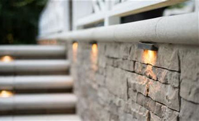 Светильники для подсветки стен и ступенек
